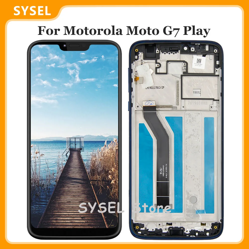 5 7 ''новых для Motorola Moto G7 с lcd экраном HD USB XT1952 4 дисплей сенсорный экран Сенсорная