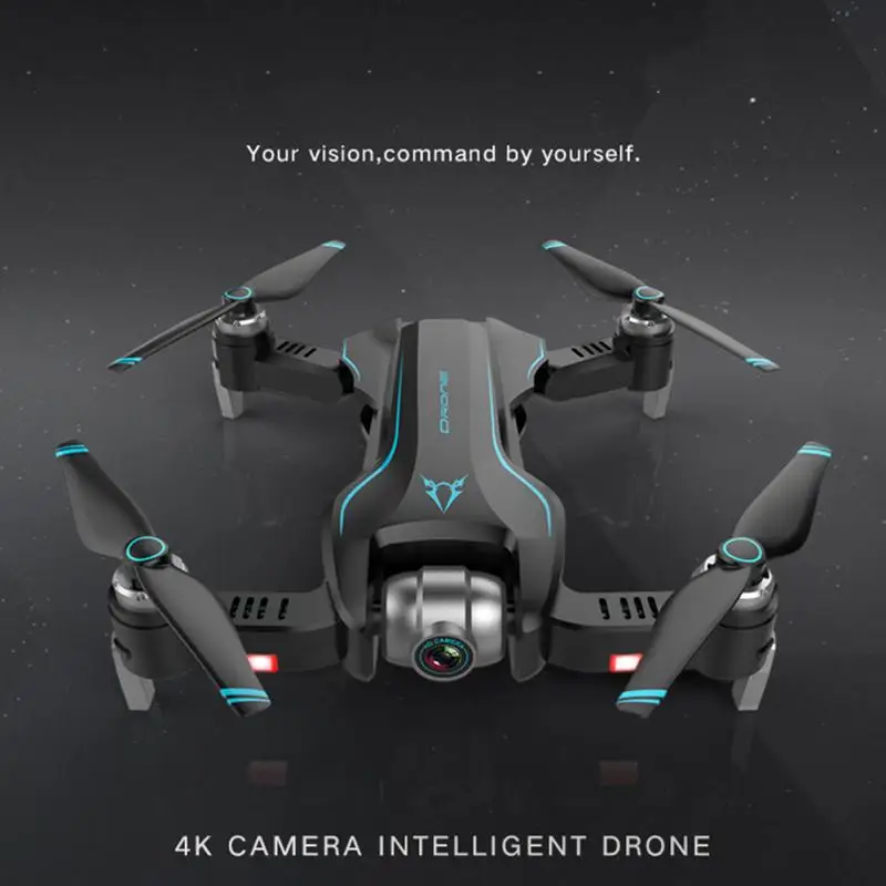 Квадрокоптер S20 с камерой мини Дрон Gps 4K X PRO RC HD профессиональный игрушки