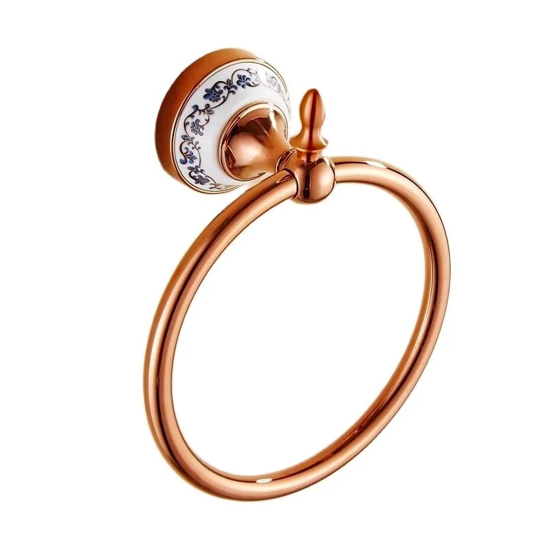 Настенный держатель для полотенец из латуни|Кольца полотенец| |