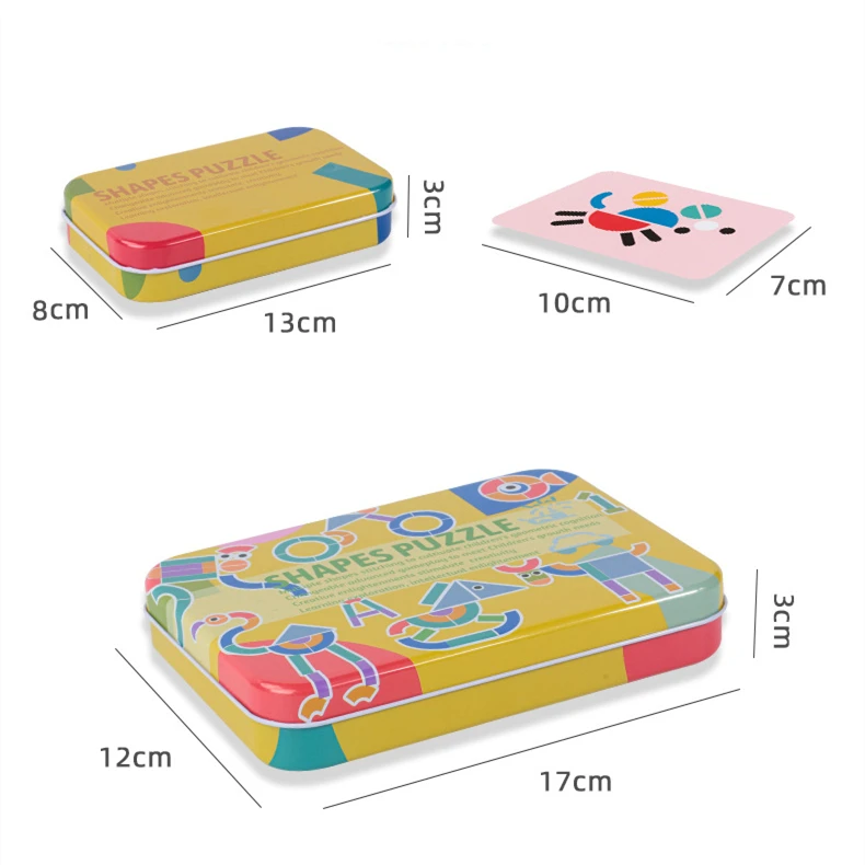 

Wooden Pattern Animals Jigsaw Puzzle Toys for Children Jigsaw Puzzle Kids Early Learning Educational Toys Montessori Boy Gifts