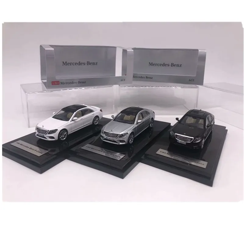 1:64 модель автомобиля из металла Mercedes Benz S450L W222 с имитацией детские игрушки