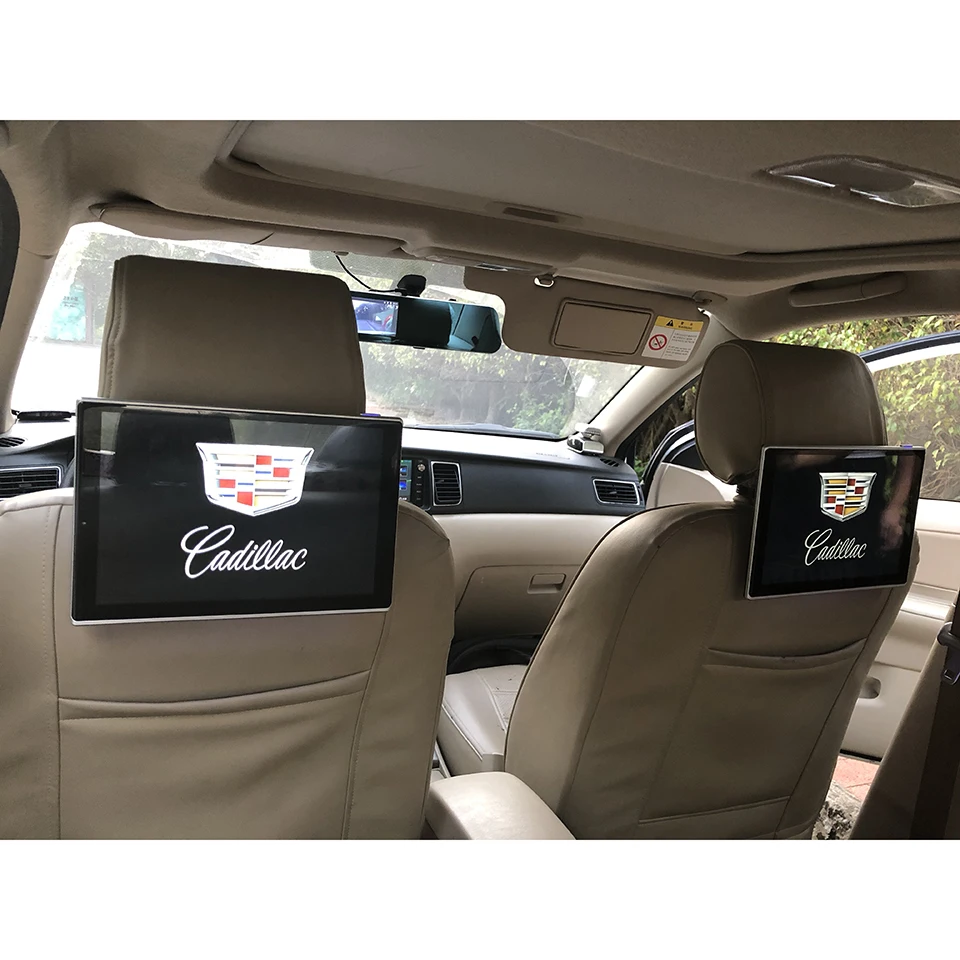 

Auto Electronic Accessories Aux Bluetooth Android 9.0 System Car Headrest Monitor For Cadillac XTS CTS ATS Silverado Suburban