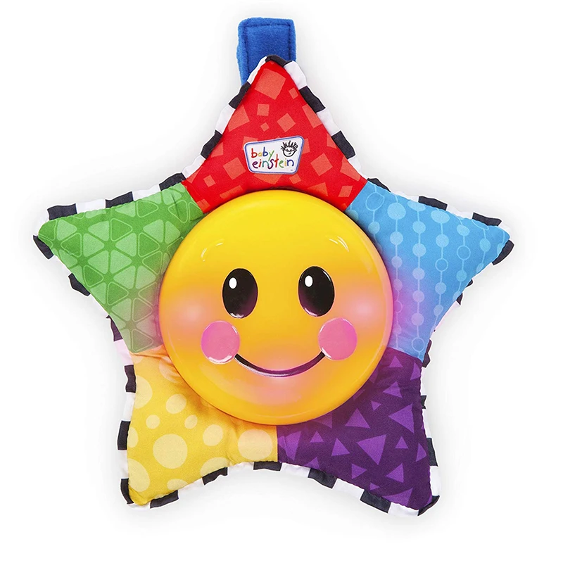

Baby Star Toys Bright Symphony 0-12 Months Music Toy Rattles Develop Baby Intelligence Activity Grasping Toy Hand Bell Teether