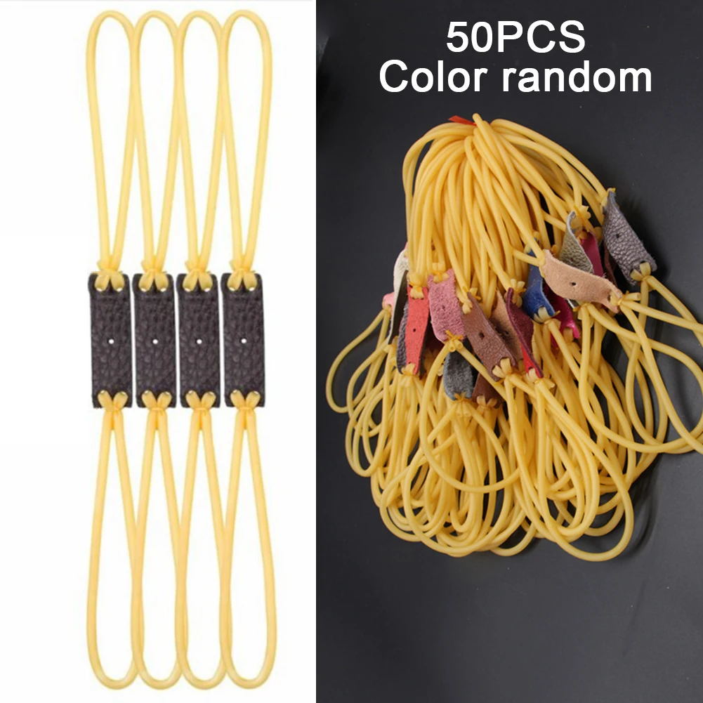 

Tube Latex Bands Outdoor Sports 10/20/50pcs Natural Slingshots Replacement