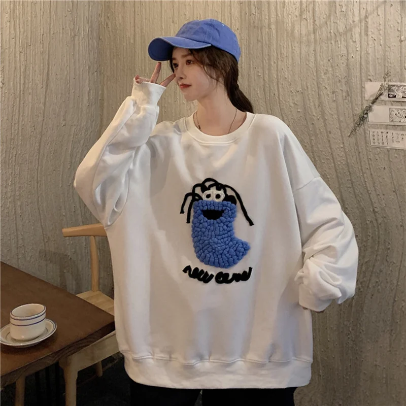 Women Sweetshirts Kawaii Clothes Sweatshirt Women Korean Fashion Women Pullovers Harajuku Hoodie Oversized Hoodie Autumn Winter