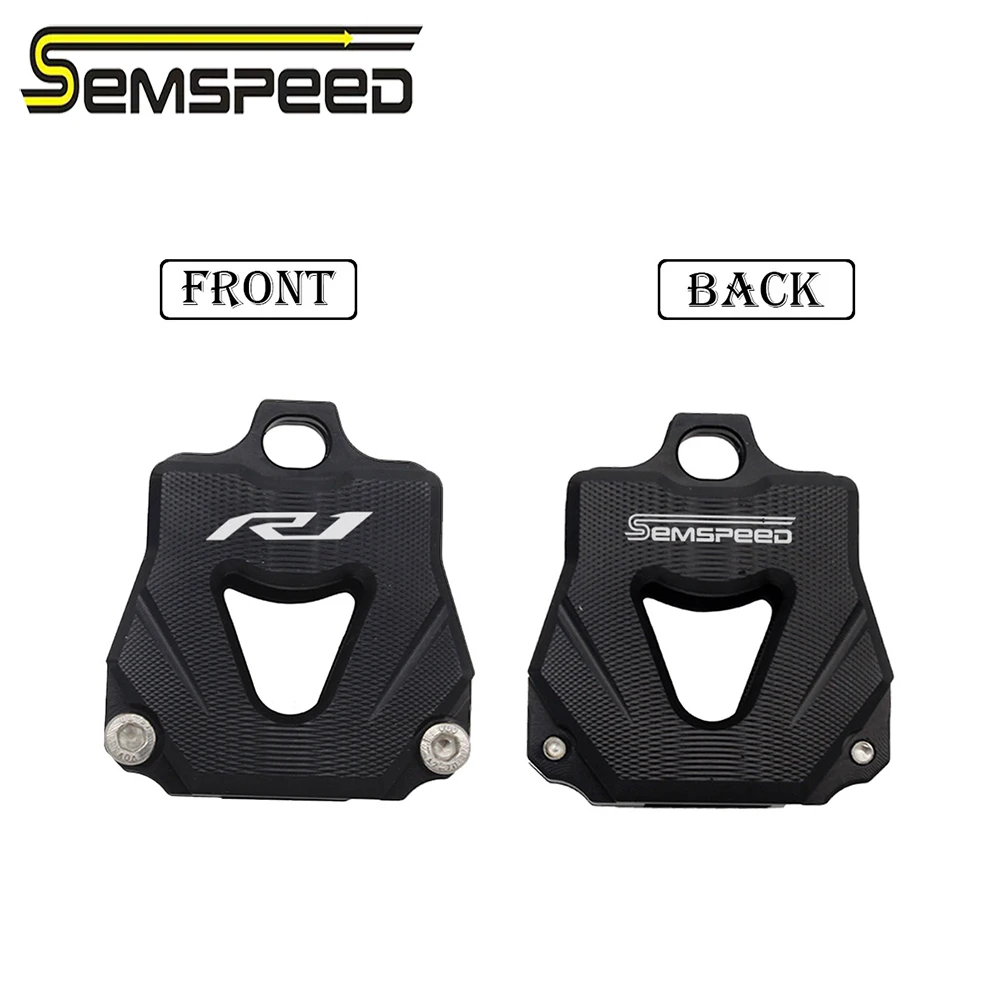 SEMSPEED R1 логотип мотоцикла с ЧПУ чехол для ключей YAMAHA YZF R1M R1S 1998 1999-2018 2019 2020 2017 2009 2010