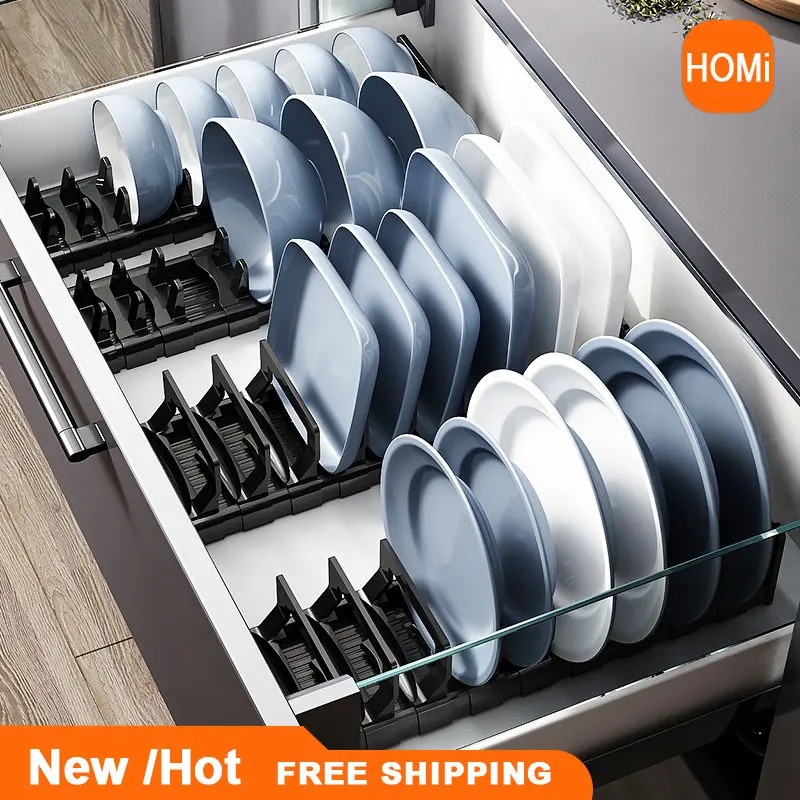 

Kitchen Shelf/Rack Storage Drawer Box Utensils Wares for Separate Organizer Home Supplies Gadget Accessories Built-In Holder