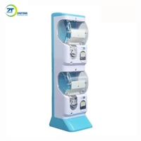 high quality zhutong colorful two layer 4575mm gashapon twisting egg capsule toy vending machine