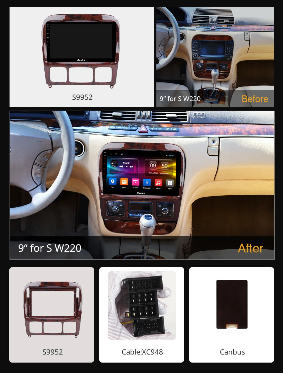 Ownice k3 k5 k6 Android 9 0 автомобильный проигрыватель dvd Automotivo радио GPS 2 din для