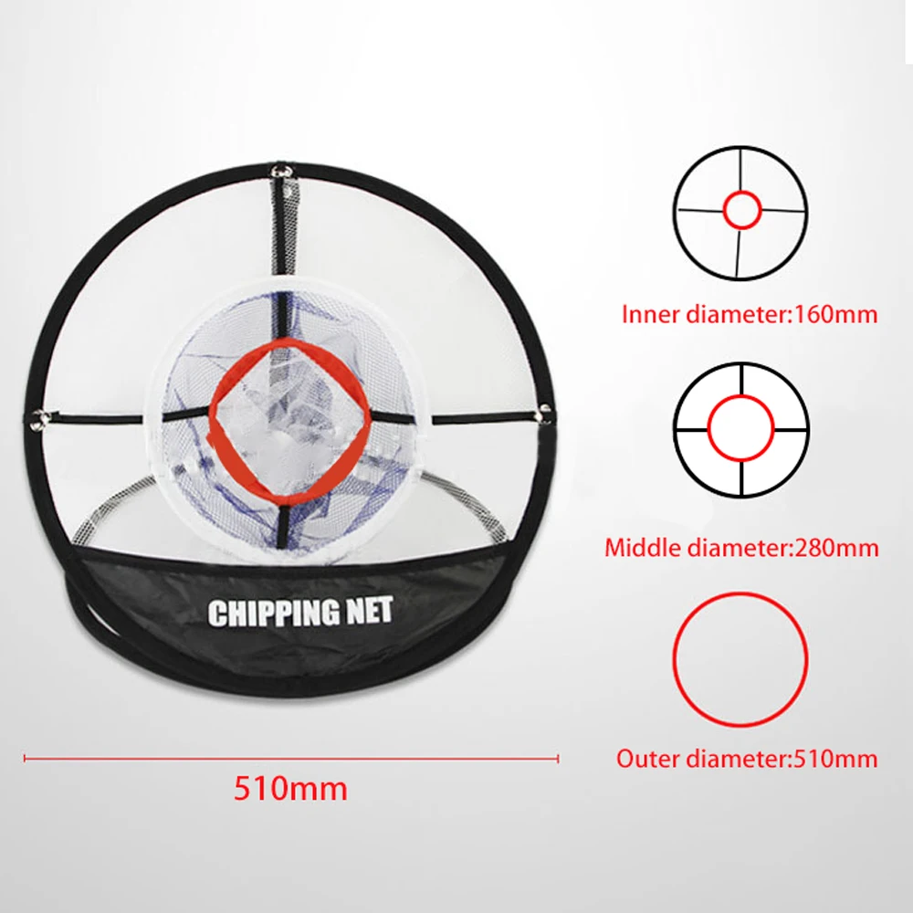 

Outdoor Golf Chipping Pitching Cages Foldable Golf Practice Net Indoor Golf Training Equipment Golf Chipping Net