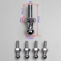 4pcs gas struts spring lift supports damper rod shocks screw for hyundai for kia for ford or most car model