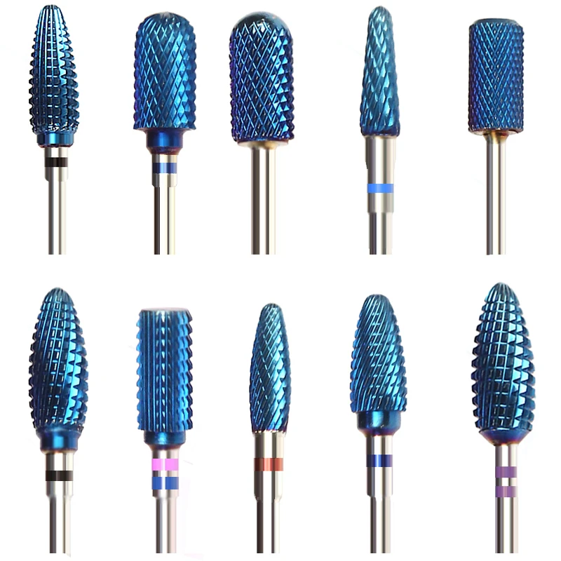 Фреза для маникюра карбидные сверла ногтей Аксессуары маникюрной машины