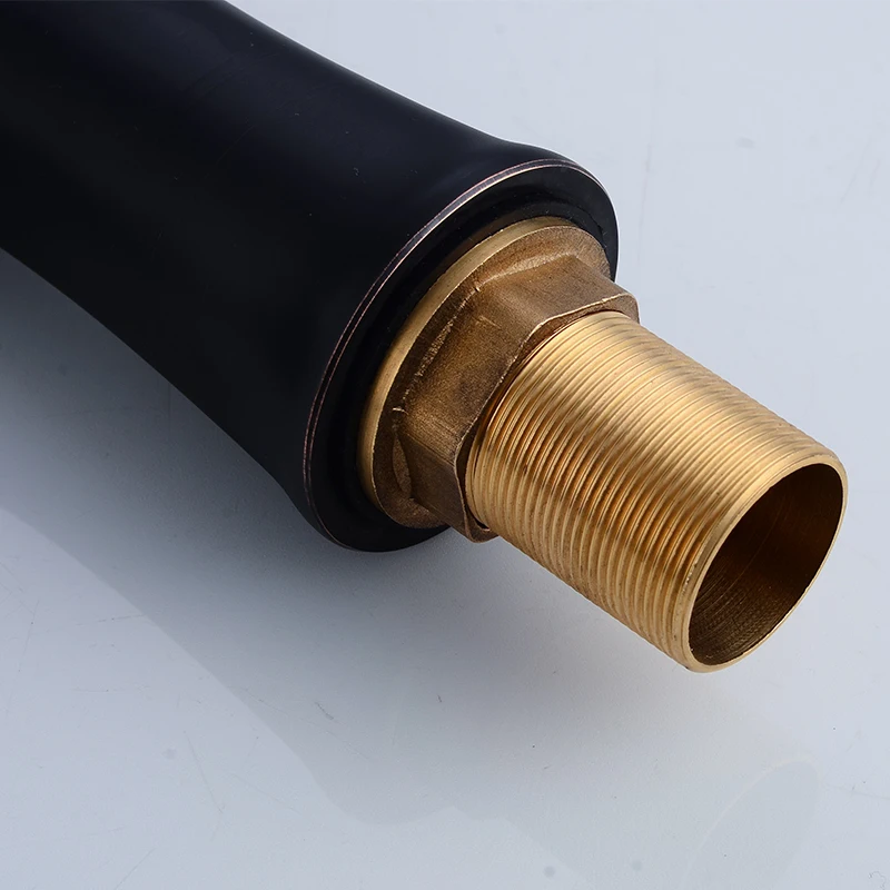 Латунные смесители для раковины современный черный смеситель ванной комнаты