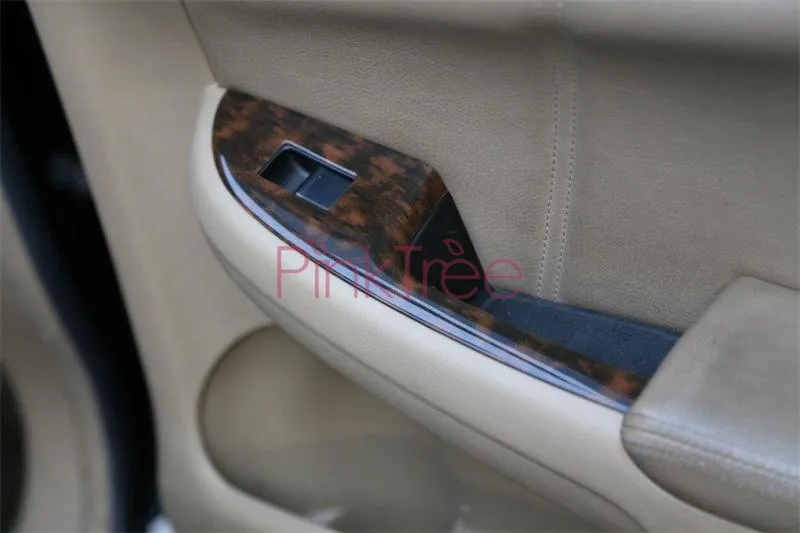 Для Honda Accord 2003-2007 7-го поколения под дерево цветная крышка наклейки отделка панель