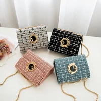 small bag female new fashion chic chain small square bag high quality crossbody bag handmade bag wholesale