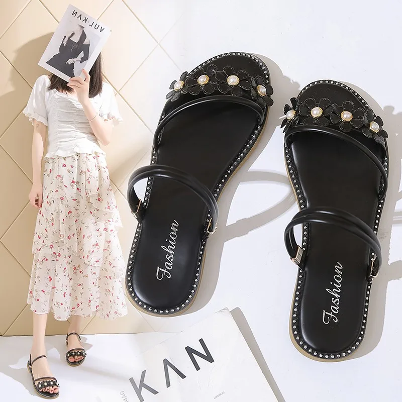 

Сандалии женские на танкетке, стильные босоножки, танкетка на плоской подошве, обувь для лета, 2021