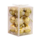 40 мм красочный Рождественский шар, украшение для рождественской елки, с новым годом 2022, подарки, украшение, Рождество 2021, Рождественское украшение для дома