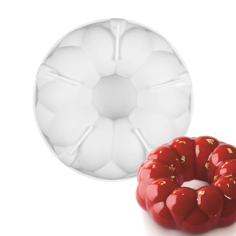 Силиконовые формы для украшения торта инструменты 3d цветов выпечки шоколадных