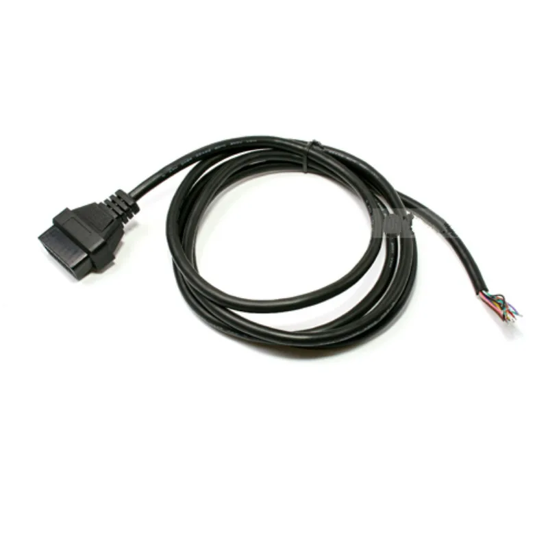 

16pin female connector open wire ELM327 extension cord OBD 2 cable