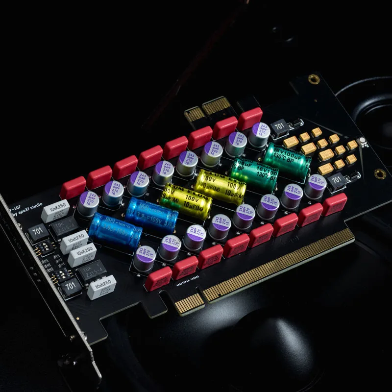 1 шт. Elfidelity PC Hi-Fi фильтр питания карты PCI/PCI-E HiFi PC аудио Мощность puriфик