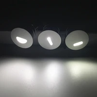 1w recessed led stair light 12v outdoor underground lamp garden in step stairway aisle lamps waterproof staircase sconce lights