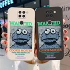 Чехол Poco X3 Pro для Redmi 9T 9A 9C NFC Funda Xiaomi Redmi Note 10 Pro 9 8 9 s 10s 9 S Cookie Moster, мягкий ТПУ чехол Poco X 3 Pro