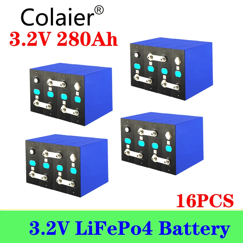 

Аккумулятор Colaier 3,2 в, А · ч, 16 шт., 48 В, А · ч