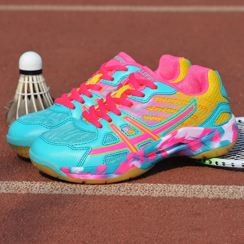 Кроссовки детские для бадминтона спортивная обувь Нескользящие цвет в