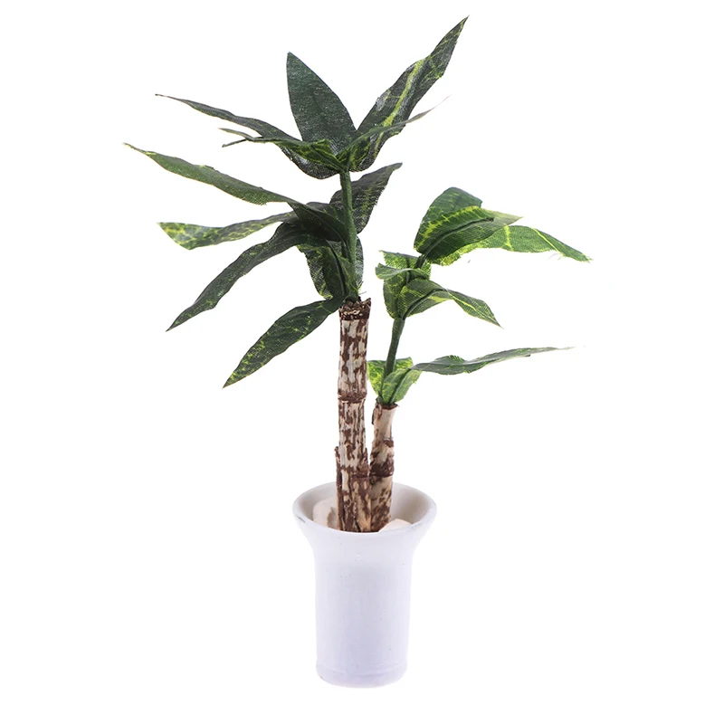 Популярный миниатюрный горшок Groene Doorbladerde украшение растений ручная работа