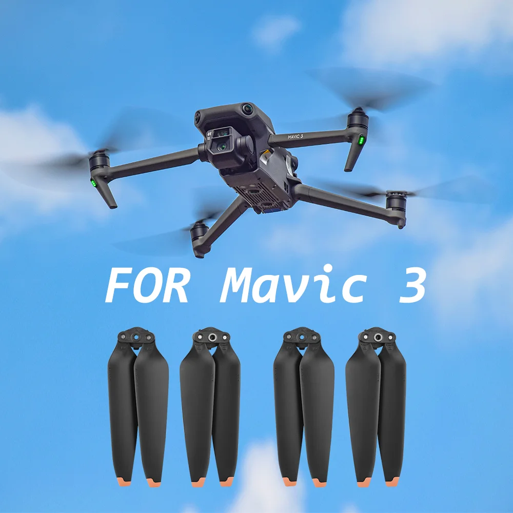 

4PCS/Set Quick Release Propellers For DJI Mavic 3 Foldable Low Noise Props Quick Release Propeller Drone Accessories