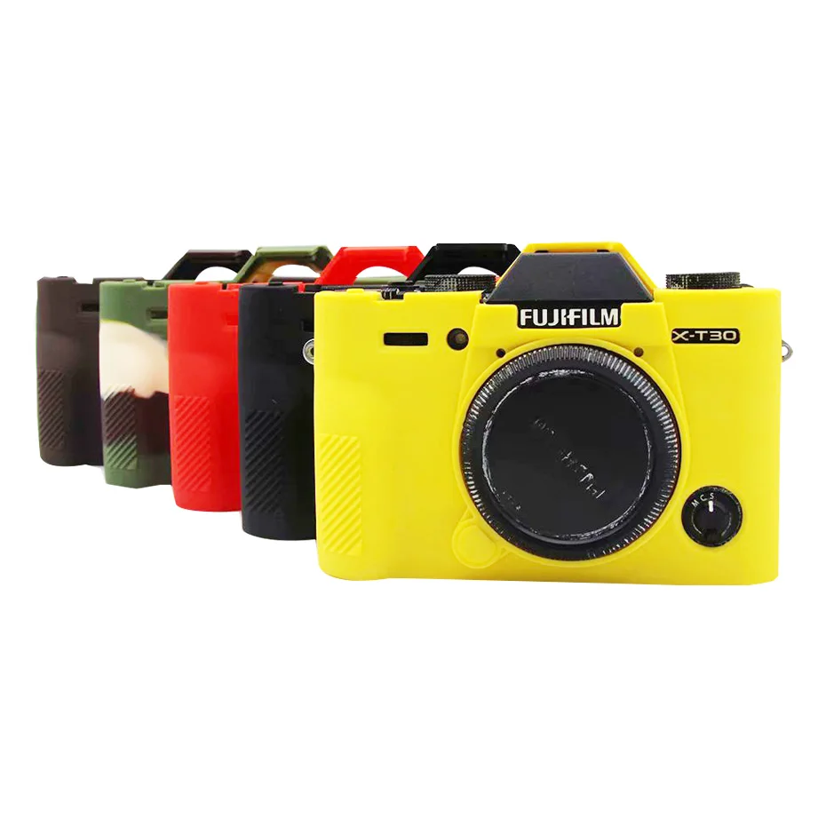 Мягкий силиконовый чехол для камеры Fujifilm XT30|Сумки фото-/видеокамеры| |