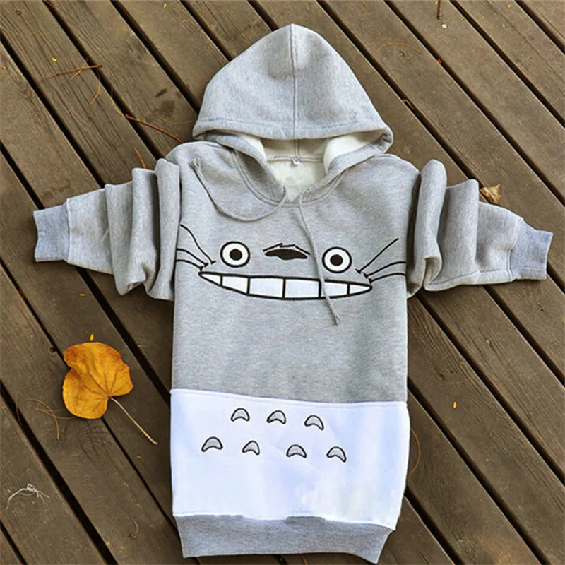 2022 Good Cartoon Totoro Women Man Couple Hoodies Sweatshirts Kawaii Harajuku Cute Unisex Pullover Tops Korean Japanese Anime