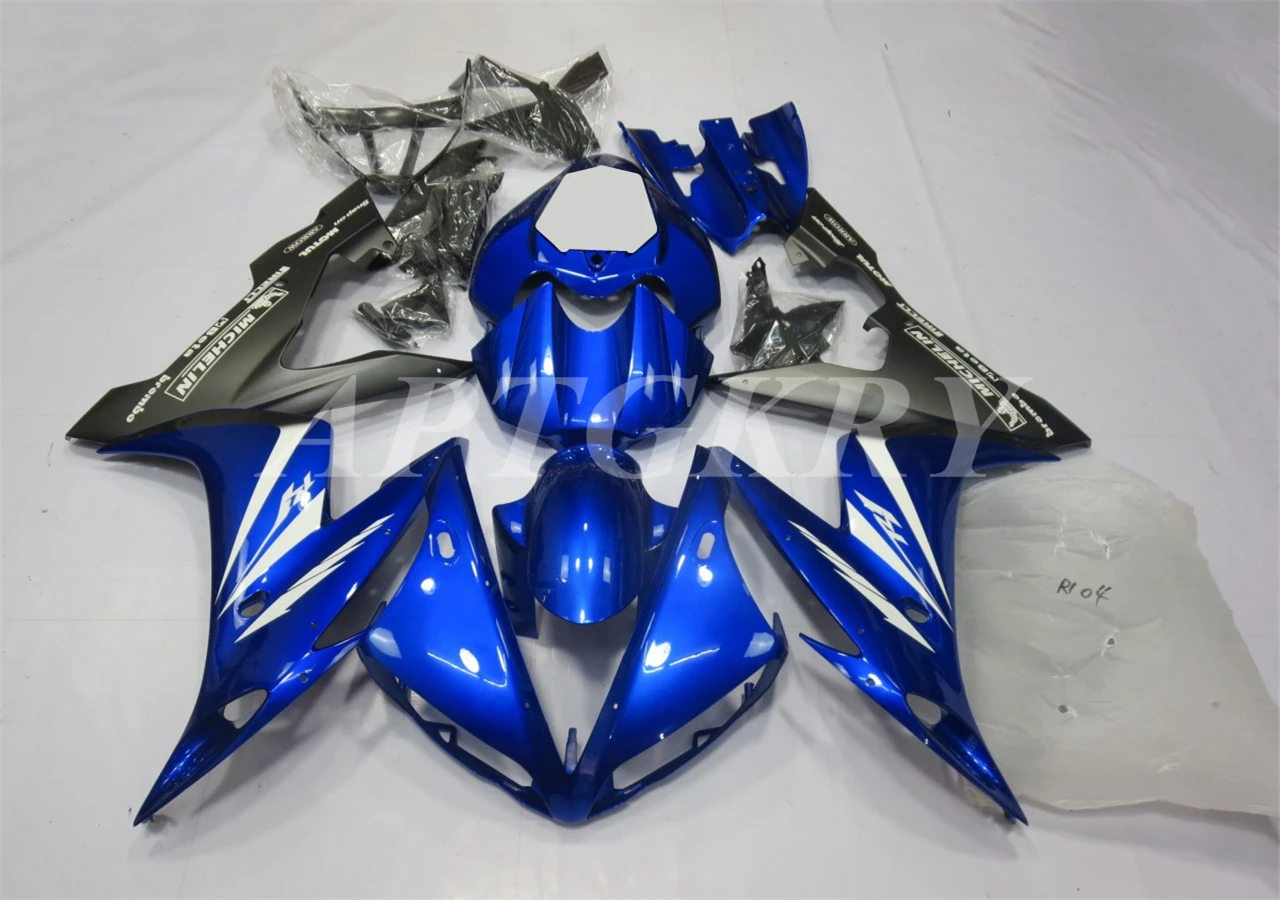 

Новый корпус из АБС-пластика для мотоцикла обтекателей для YAMAHA YZF R1 2004 2005 2006 YZF-R1 YZF 1000R Заказные синие Прохладный