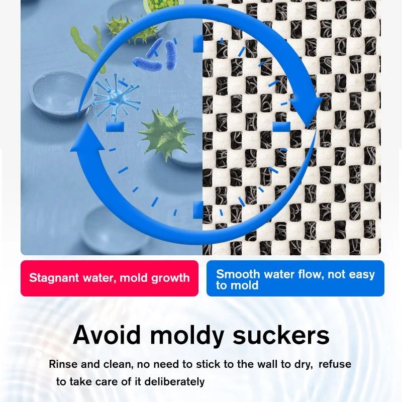 mircrofiber non slip bath mats with anti moldy sucker bathroom carpets rugs soft toilet floor rugs waterproof shower bath mat free global shipping