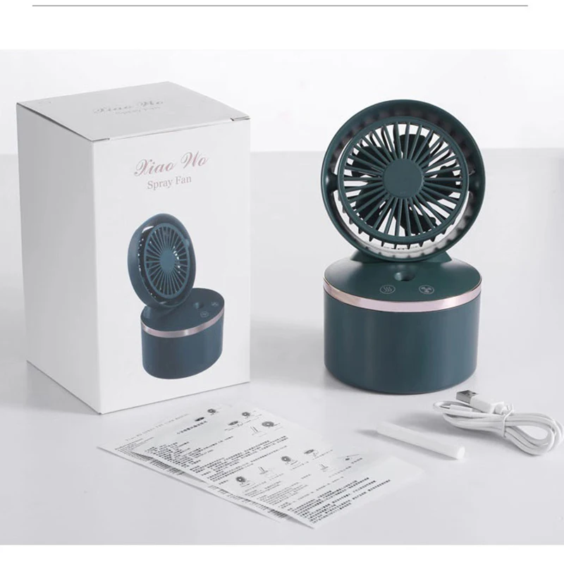 

Mini Air Cooler Fan USB Portable Air Cooling Fan Air Conditioner Humidifier Purifier For Office Bedroom Dropship