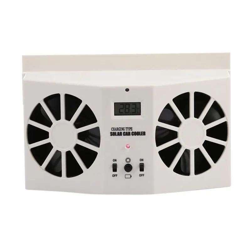 ONEWELL 2 цвета высокой мощности автомобиля солнечной энергии ed вытяжной вентилятор