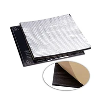 1pc heat insulation cotton 200300mm foil self adhesive insulation cotton 10mm thickness 3d printer heating bed sticker
