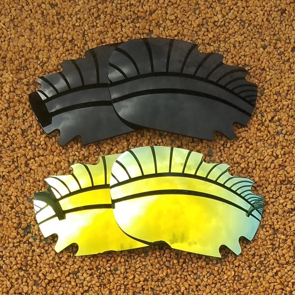 Черный &amp с покрытыем цвета чистого 24 каратного золота зеркальные