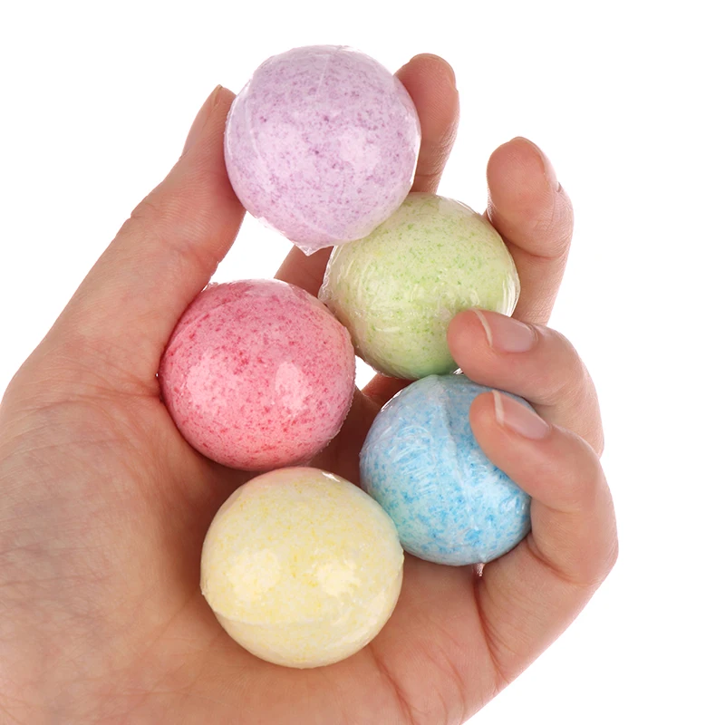 

1Pc 20g Small Bath Bomb Body Stress Relief Exfoliating Moisturizing SPA Salt Body Sea Salt Mold Relax Stress Relief Bubble Ball