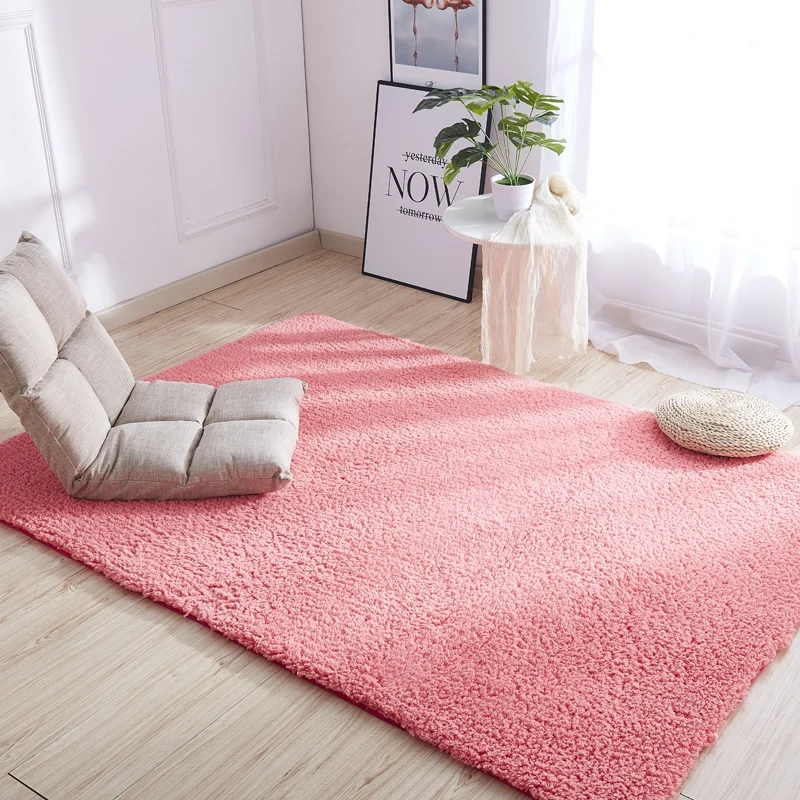 

Bedroom Bedside Blanket Pile Floor Covering Girl Nordic Living Room Tatami Bay Window Blanket Blanket Floor Mat