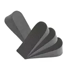 Стельки с увеличенной невидимостью высотой 123 см для женщин и мужчин, Удобные стельки для подушки, Нескользящие Полустельки из искусственной кожи для подтяжки пятки