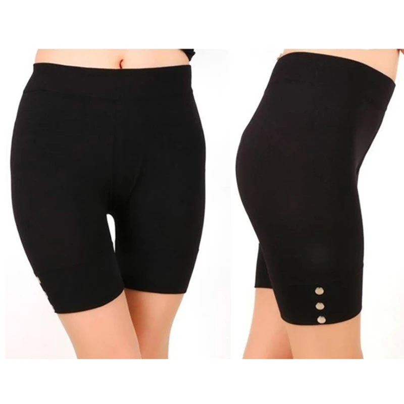 XS-XL 8 расцветок Для женщин шорты со средней талией анти-освещение хип-лифтинг