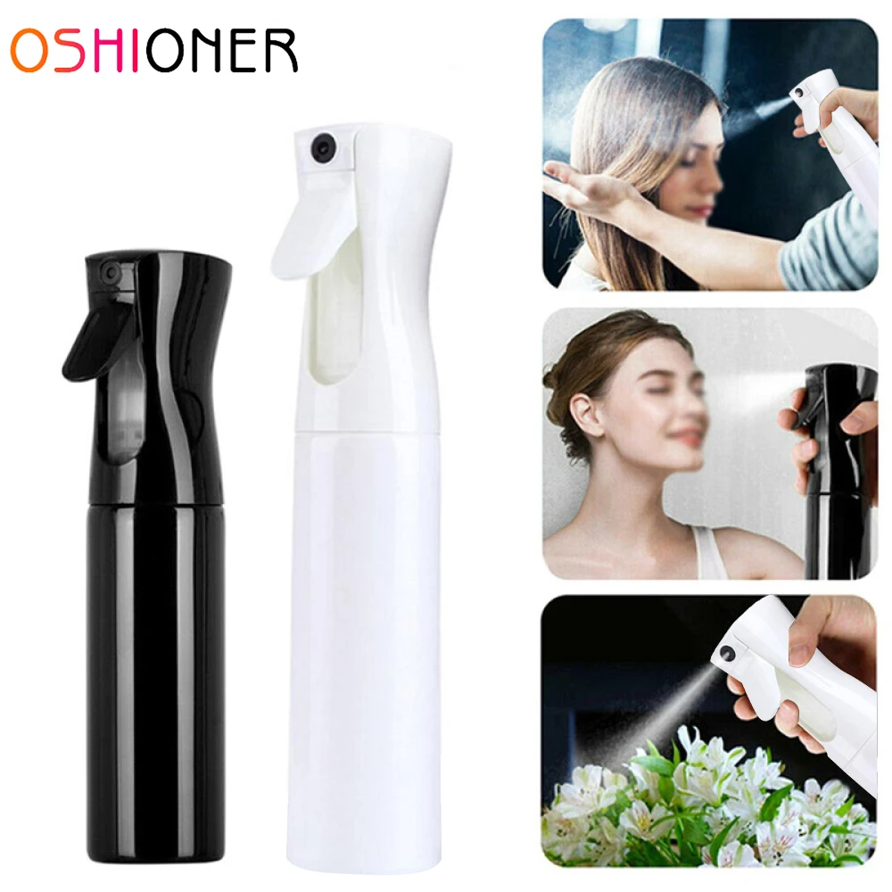 300 мл/500 мл Парикмахерская пустая бутылочка с распылителем многоразовая бутылка