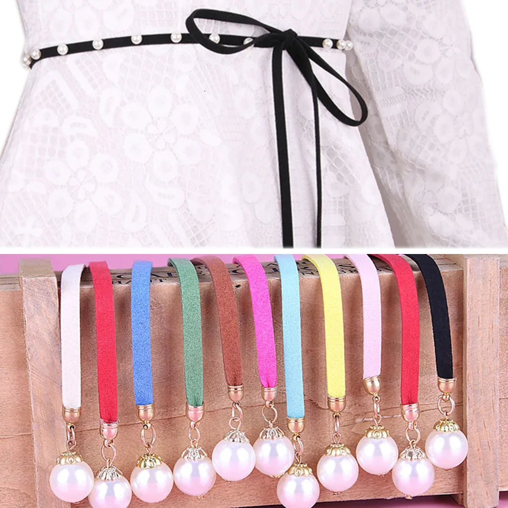 Модный тонкий ремень из искусственной кожи женское платье с искусственным