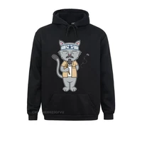 mr meowgi cat taekwondo hoodie men high quality judo animal sweater funny men on sale cartoon hoodie summer