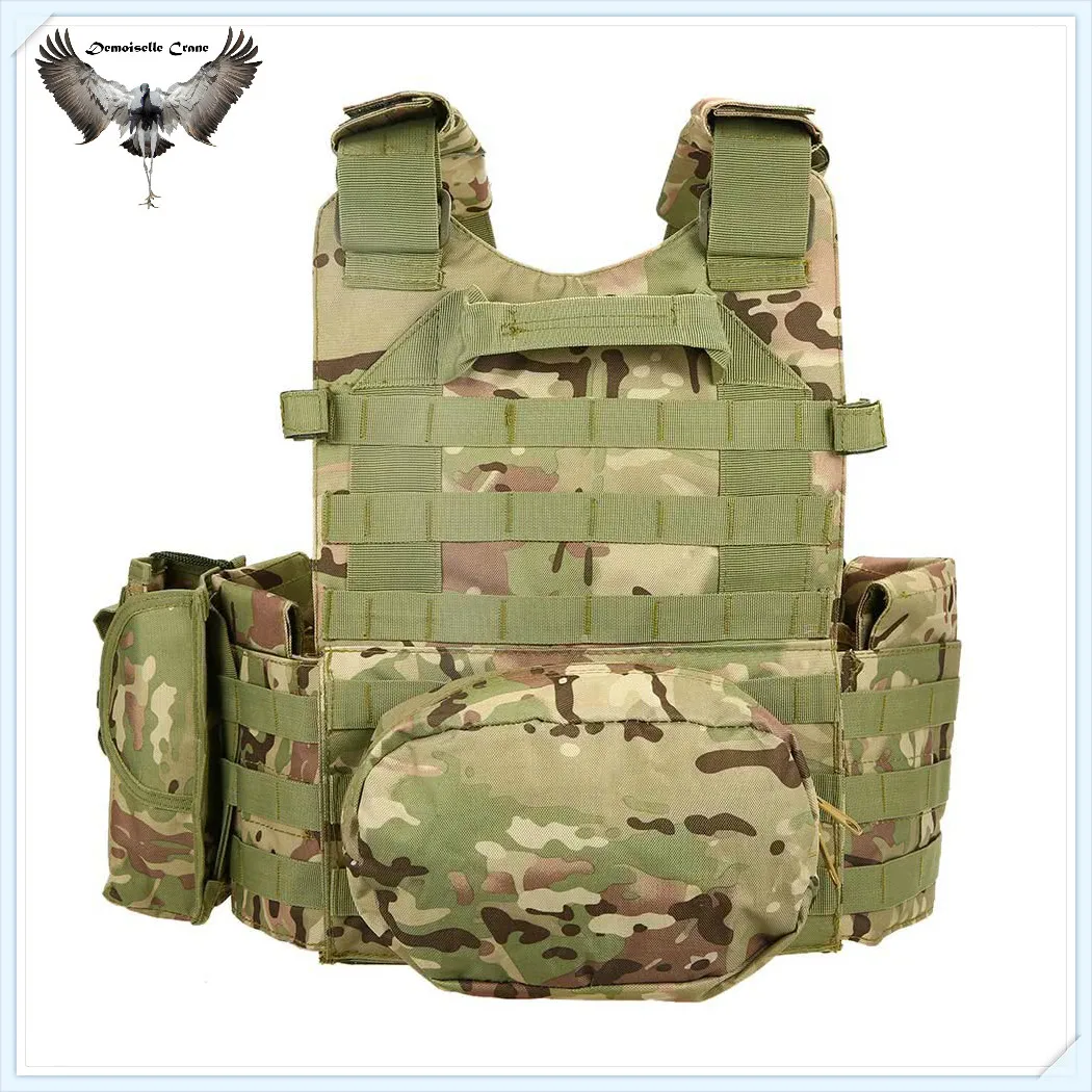 Бронированный жилет G.SKY JPC с пластиной для переноски патроном нагрудным карманом