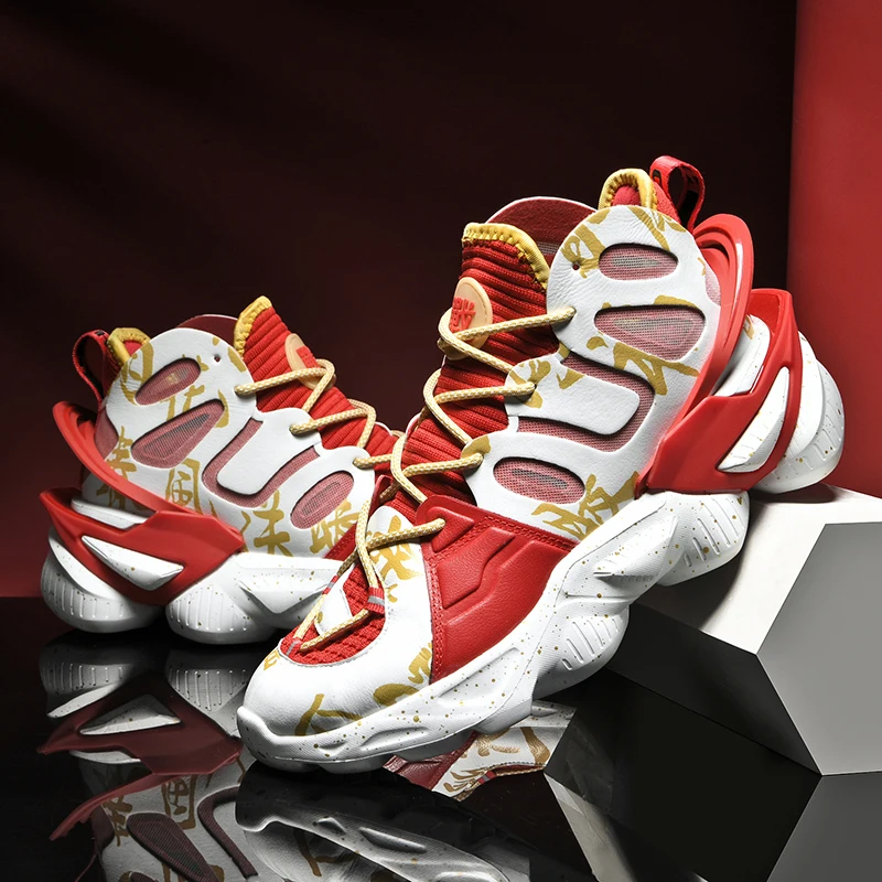 Высококачественная Мужская обувь для баскетбола Zapatillas Lebron James с высоким верхом