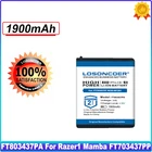 Аккумулятор для лазерной мыши Razer1 Mamba ft703437pa LP083442A, 1900 мАч