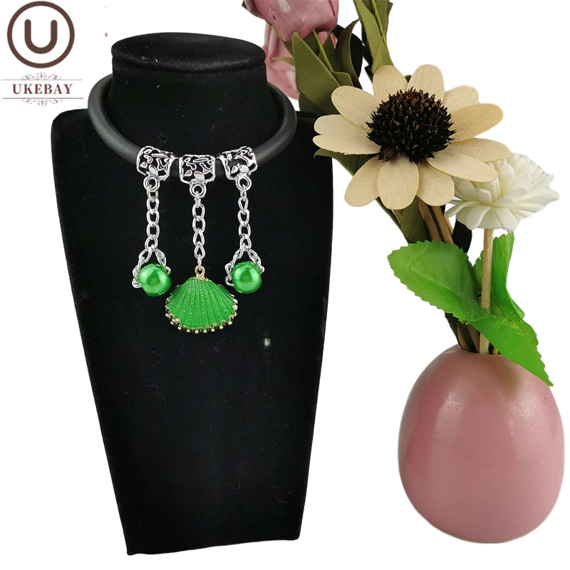 Новый зеленый жемчужный браслет UKEBAY жемчужные браслеты женские резиновые