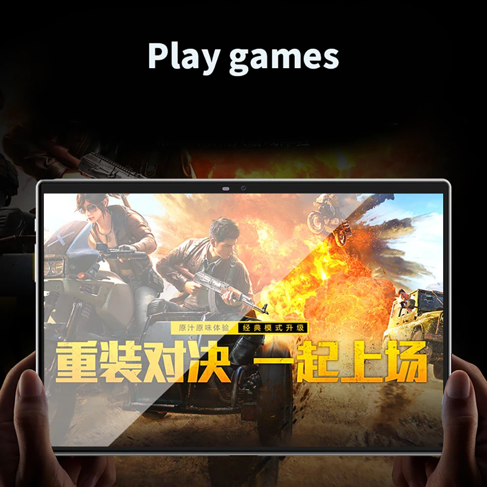 Планшет 10 1 дюймов Android операционная система 9 0 Восьмиядерный Google Play2 + 32 ГБ 2.5D